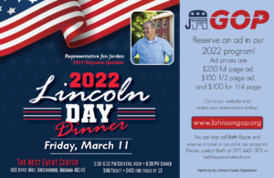 Lincoln Day Dinner Website Graphic